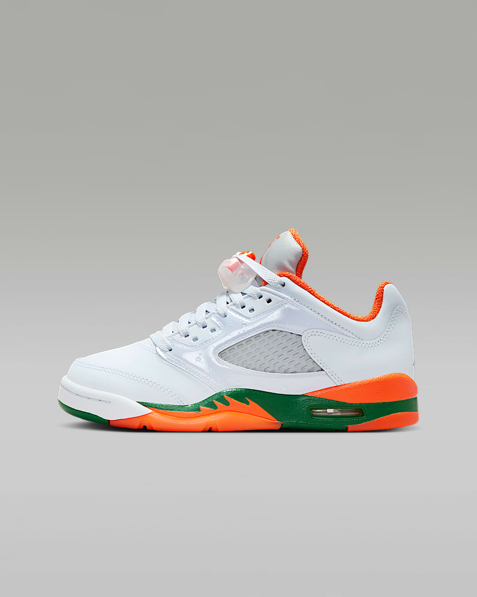 Air Jordan 5 Retro Low Big Kids Shoes. Nike